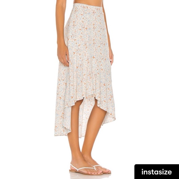 NWT L*SPACE Heat Wave Skirt in Wild Oleander - Picture 5 of 5